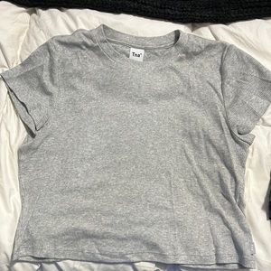 TNA Ribbed Cropped T-Shirt